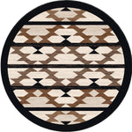 Mocha Canyon Rug - 8 Ft. Round