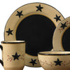 Country Living Stars Dinner Plates - Set of 4