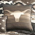 Western Steer Pillow
