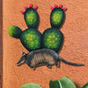 Desert Armadillo Metal Wall Art