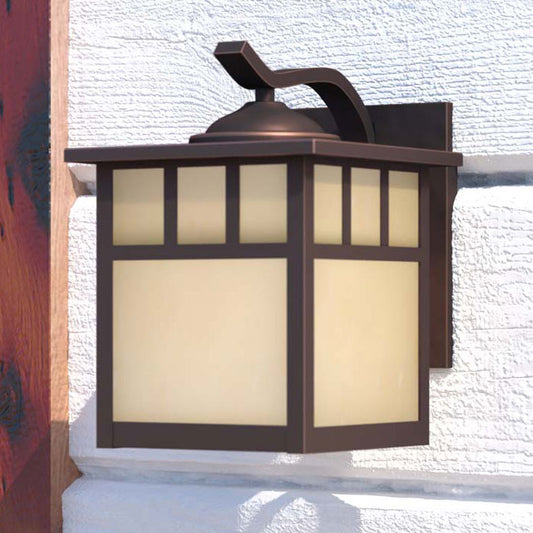 Prairie Mission Burnished Bronze Outdoor Wall Sconce