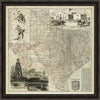 Historic Texas Framed Art