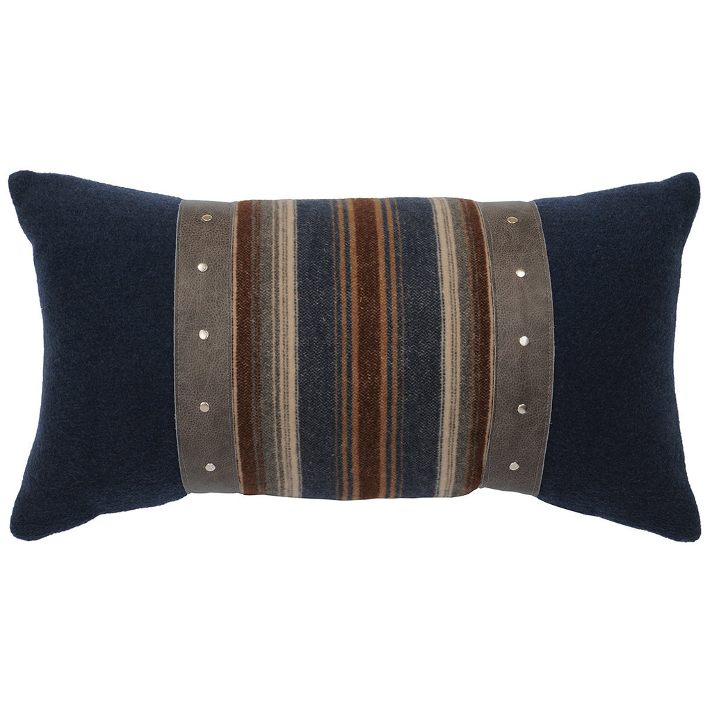 Cadillac Ranch Striped Rectangle Pillow