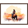 Lone Rider's Trail Wall Art