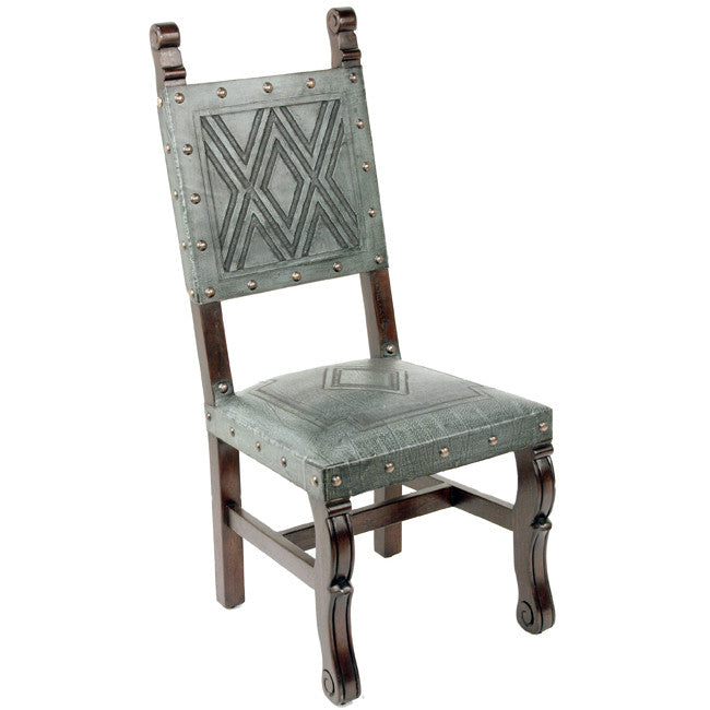 Spanish Heritage Chair - Turquoise