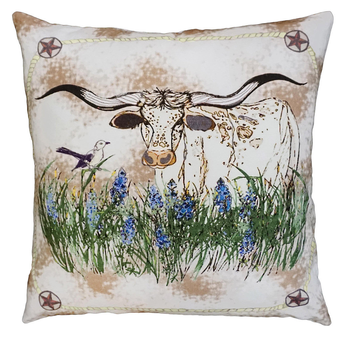 Longhorn Fields Pillow