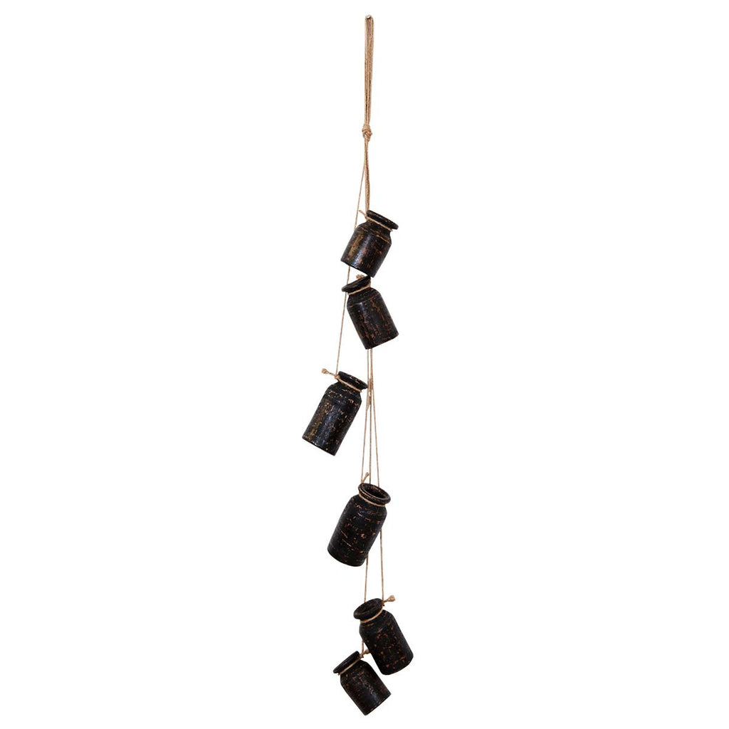 Iron Spur Hanging Pots Garland