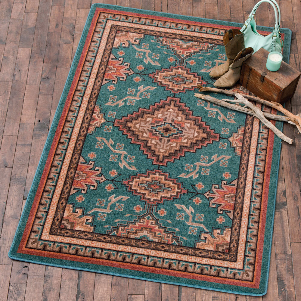 Rhinestone River Rug - 3 x 4