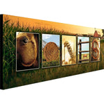 Horse Farm Personalized Stretched Canvas - Large