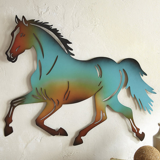 Spirit Horse Metal Wall Art - SALE - OUT OF STOCK