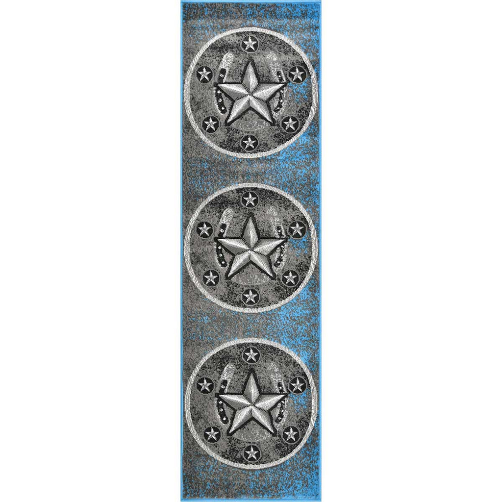 Lonestar Ranch Slate Rug - 2 x 7