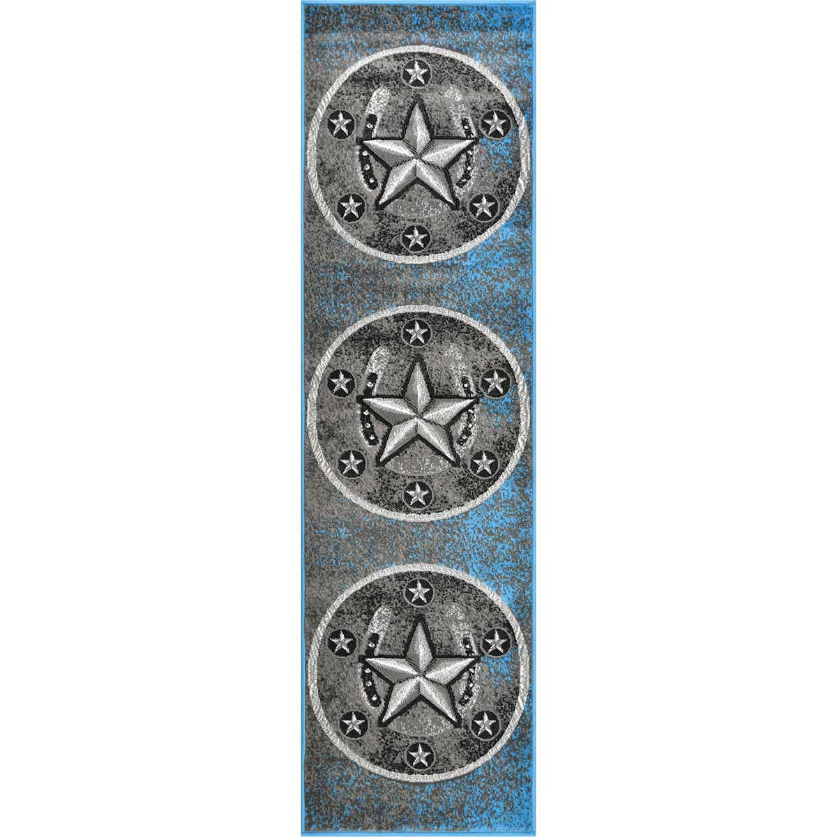 Lonestar Ranch Slate Rug - 2 x 7