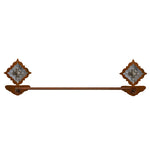 Diamond Old Silver Berry Towel Bar