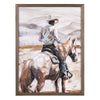 Riding Cowboy Wall Art