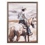 Riding Cowboy Wall Art