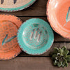 Feather Design Melamine Salad Plates - Set of 4 - OVERSTOCK