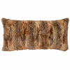 Amber Fox Cuddle Fur Pillow - 14 x 26