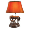 Horse Mare and New Foal Lamp
