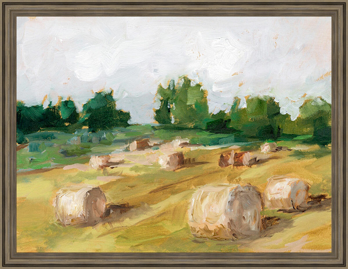 Haystack Horizon Framed Wall Art