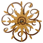 Canyon Sun Wall Clock