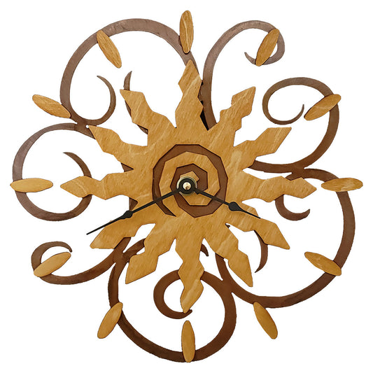 Canyon Sun Wall Clock
