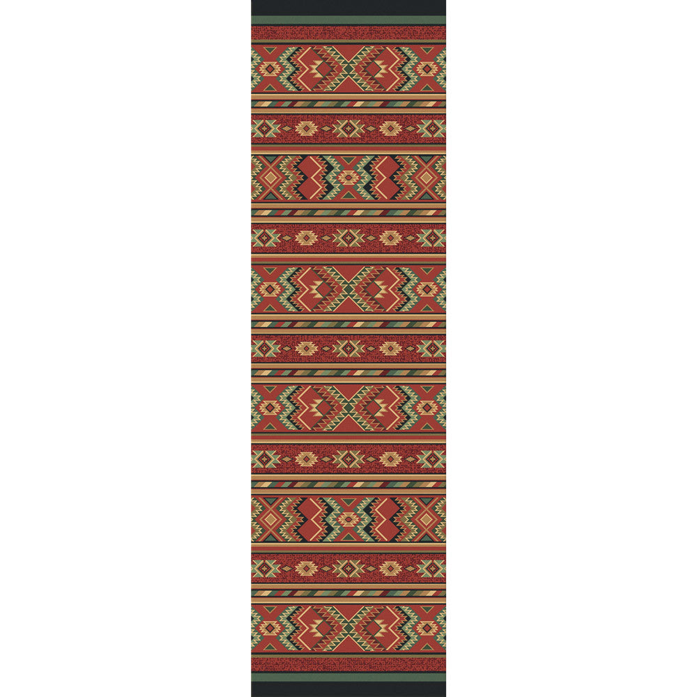 Star Eagle Terracotta Rug - 2 x 8
