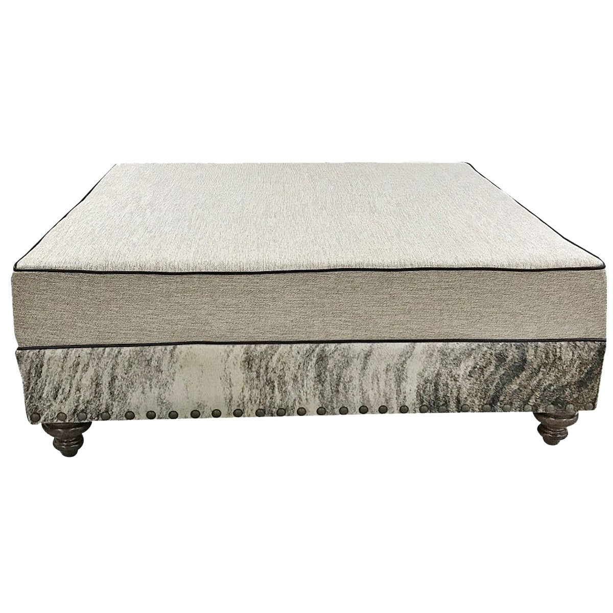 Azure Creek Square Ottoman