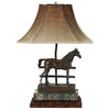 Horse and Fence Lamp