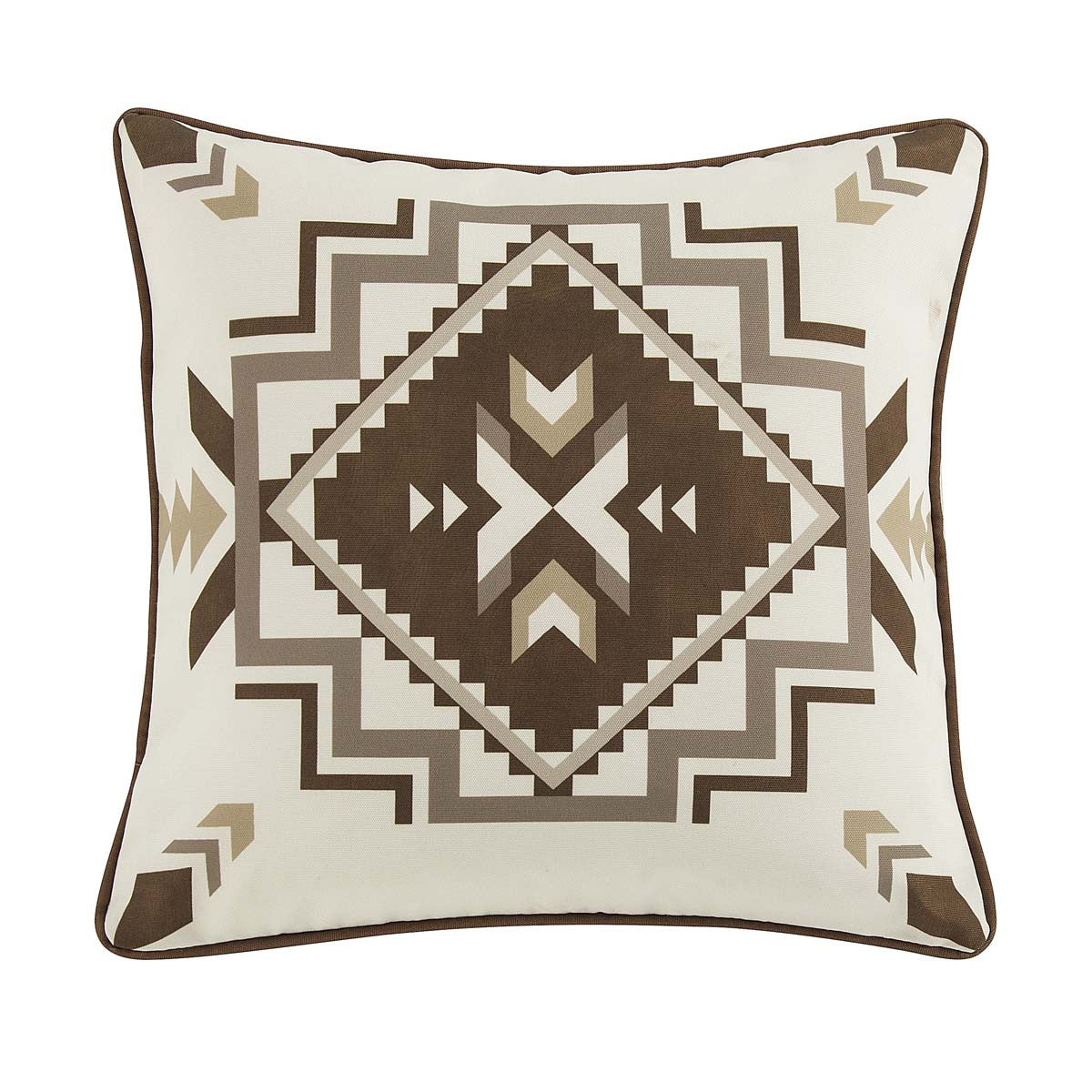 Brownstone Diamond Pillow