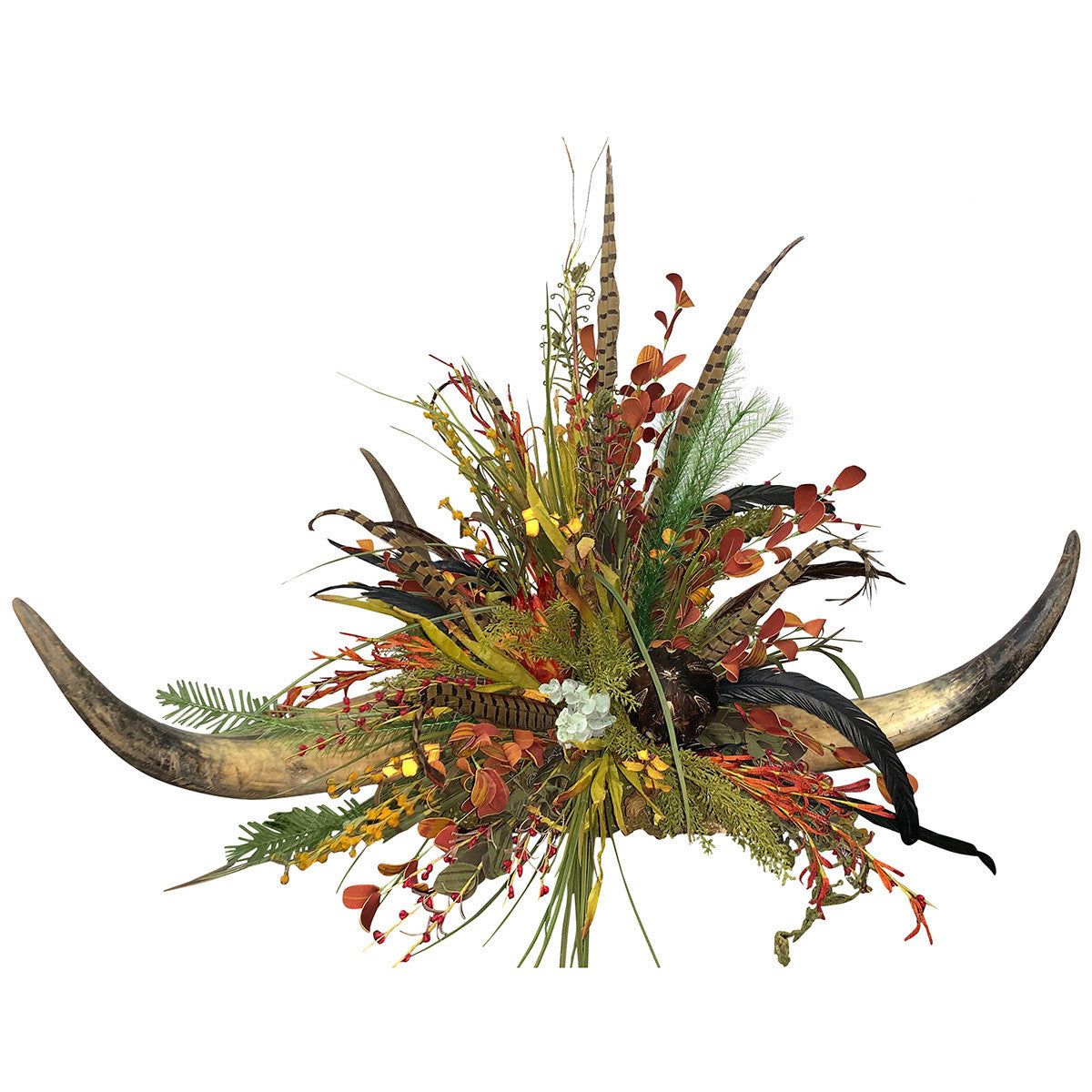 Adaline Three Horn Centerpiece
