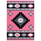Star Vision Pink Rug - 2 x 3