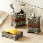 Tribal Turquoise Bath Accessories- SALE - OUT OF STOCK UNTIL 06/20/2026