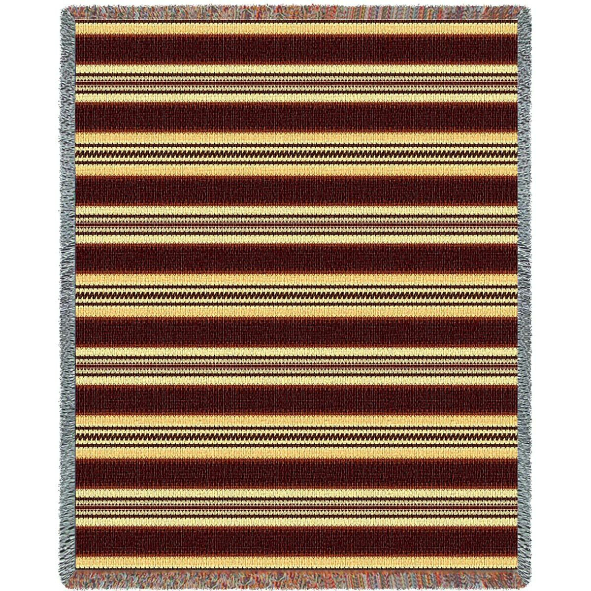 Southwest Saddleblanket Natural Throw