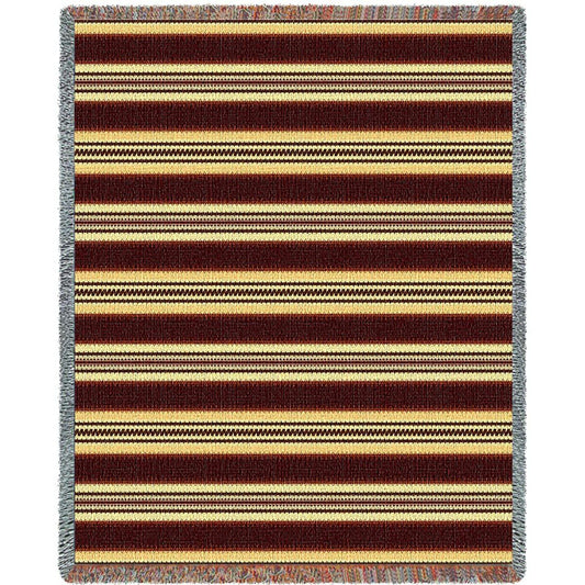 Southwest Saddleblanket Natural Throw