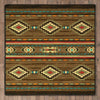 Frontier Outpost Rug - 8 Ft. Square