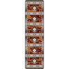 Sunset Path Rust Rug - 2 x 8