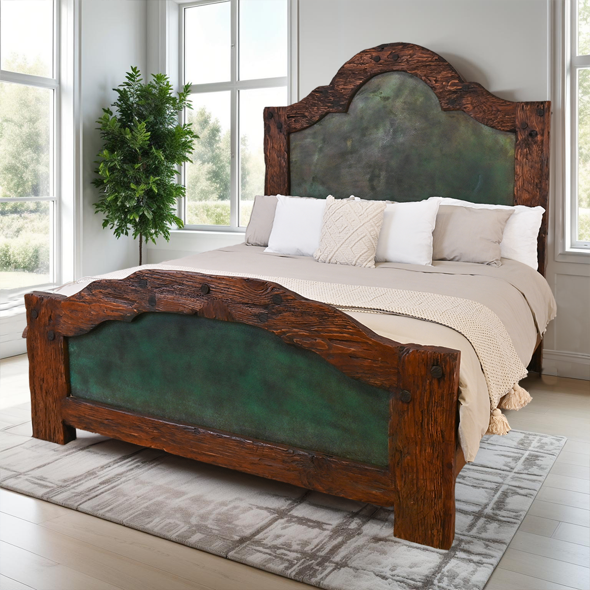 Copper Estate Bed - King