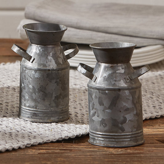 Dairy Can Salt & Pepper Shakers- SALE