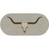 Longhorn Legend Oval Rug