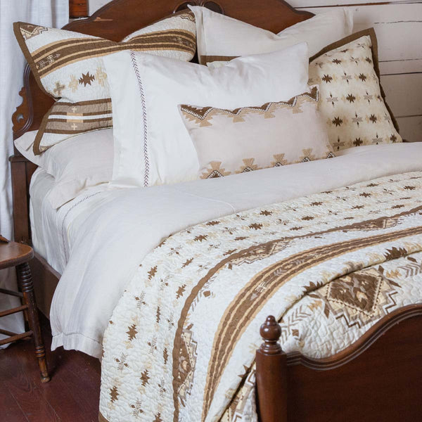 Santa Fe Arrow Reversible Quilt Bed Set - King