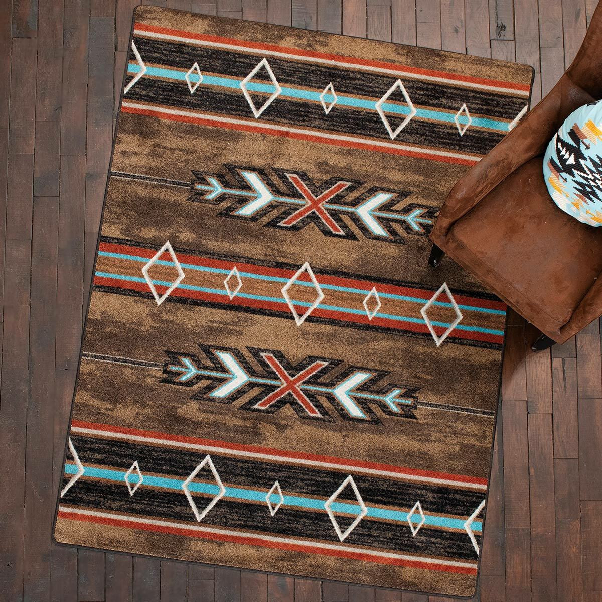 Desert Mocha Rug - 5 x 8