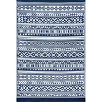 Avandaro Blue Indoor/Outdoor Utility Mat - 6 x 9