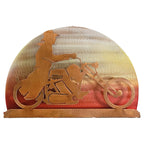 Sunset Western Rider Cutout Wall Art