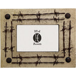 Ranch Hand Barbed Wire 4 x 6 Photo Frame - Cream