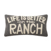 Ranch Retreat Hooked Pillow - OUT OF STOCK UNTIL 07/16/2026