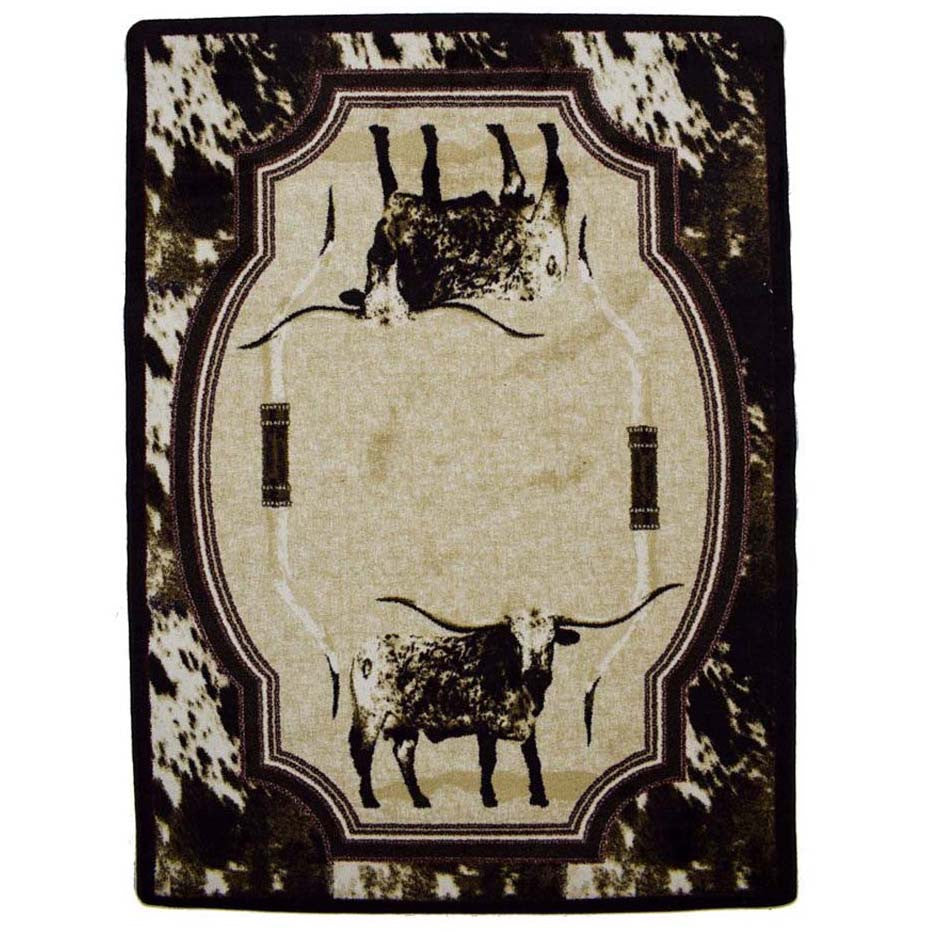 Longhorn Rug - 5 x 8