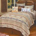 Southwest Vista Quilt Bed Set - King