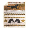Cowboy Angelic Fleece Throw