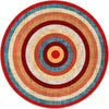 Southwest Fiesta Rug - 8 Ft. Round