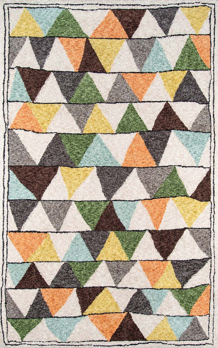 Color Splash Geometric Rug - 8 x 10